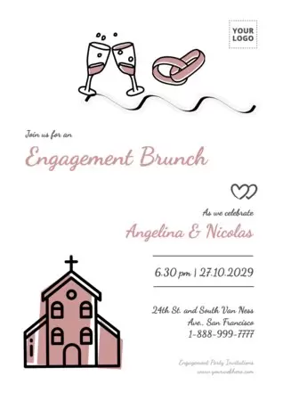 Edit an engagement invite template