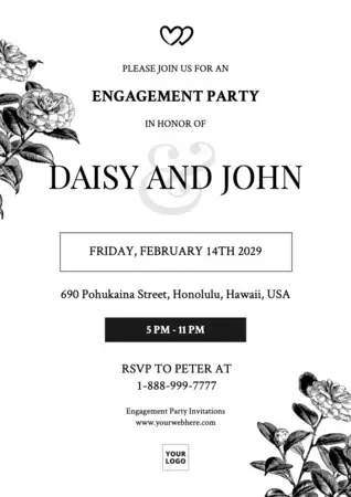 Edit an engagement invite template