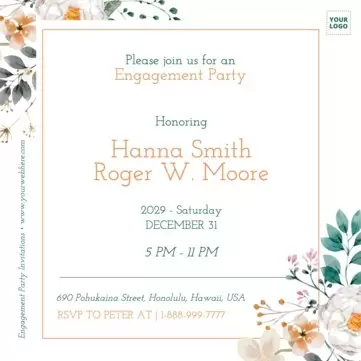 Edit an engagement invite template