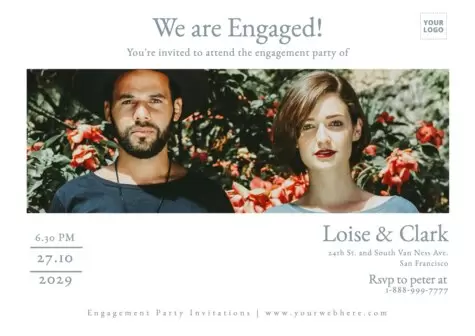 Edit an engagement invite template