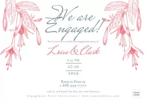 Edit an engagement invite template