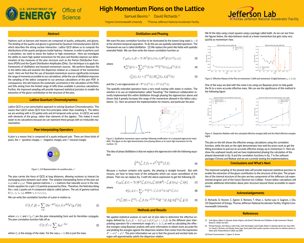 High Momentum Pions on the Lattice