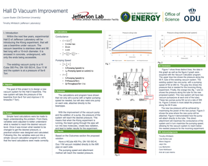 Improvement of Hall D Vacuum