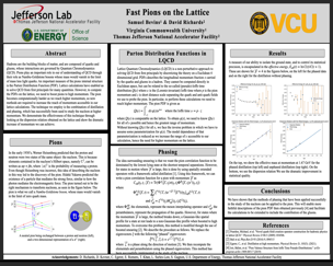 Fast Pion on the Lattice