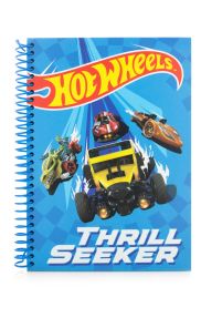 Hot Wheels Thrill Seeker - notes A5 z naklejkami