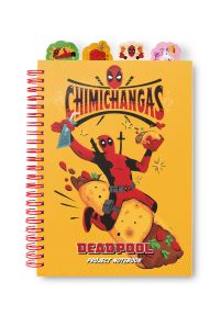 Deadpool Chimichangas - notes A5 kołozeszyt