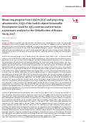 Cover page: Measuring progress from 1990 to 2017 and projecting attainment to 2030 of the health-related Sustainable Development Goals for 195 countries and territories: a systematic analysis for the Global Burden of Disease Study 2017