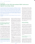 Cover page: Highlights of the 2014 International AIDS Conference: update from down under.