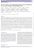 Cover page: The rate of extreme coronal line emitting galaxies in the Sloan Digital Sky Survey and their relation to tidal disruption events