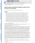 Cover page: Genetic variants associated with longitudinal changes in brain structure across the lifespan