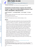 Cover page: Amphetamine pretreatment blunts dopamine-induced D2/D3-receptor occupancy by an arrestin-mediated mechanism: A PET study in internalization compromised mice.