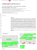 Cover page: Combining galaxy and 21-cm surveys