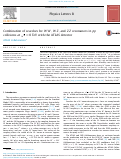 Cover page: Combination of searches for WW, WZ, and ZZ resonances in pp collisions at s=8&nbsp;TeV with the ATLAS detector