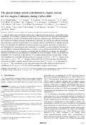 Cover page: The glyoxal budget and its contribution to organic aerosol for Los Angeles, California, during CalNex 2010