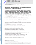 Cover page: Counterpoint. Early intervention for psychosis risk syndromes: Minimizing risk and maximizing benefit.