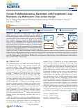 Cover page: Circular Polydiketoenamine Elastomers with Exceptional Creep Resistance via Multivalent Cross-Linker Design