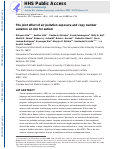 Cover page: The joint effect of air pollution exposure and copy number variation on risk for autism