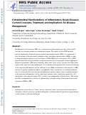 Cover page: Extraintestinal Manifestations of Inflammatory Bowel Disease: Current Concepts, Treatment, and Implications for Disease Management.