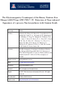 Cover page: The Electromagnetic Counterpart of the Binary Neutron Star Merger LIGO/Virgo GW170817. IV. Detection of Near-infrared Signatures of r-process Nucleosynthesis with Gemini-South