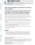 Cover page: FGF21 promotes thermogenic gene expression as an autocrine factor in adipocytes