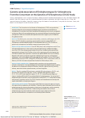 Cover page: Genome-wide Association of Endophenotypes for Schizophrenia From the Consortium on the Genetics of Schizophrenia (COGS) Study