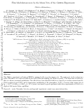 Cover page: Flux modulations seen by the muon veto of the Gerda experiment