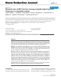 Cover page: Elevated rates of HIV infection among young Aboriginal injection drug users in a Canadian setting