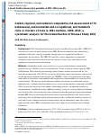 Cover page: Global, regional, and national comparative risk assessment of 79 behavioural, environmental and occupational, and metabolic risks or clusters of risks in 188 countries, 1990–2013: a systematic analysis for the Global Burden of Disease Study 2013