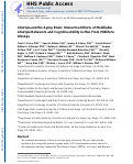 Cover page: Lifestyle and the aging brain: interactive effects of modifiable lifestyle behaviors and cognitive ability in men from midlife to old age