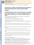Cover page: Characteristics of Adults in the Hepatitis B Research Network in North America Reflect Their Country of Origin and Hepatitis B Virus Genotype
