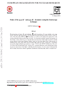 Cover page: Study of the p–p–K+ and p–p–K- dynamics using the femtoscopy technique