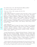 Cover page: Au+Au reactions at the AGS: Experiments E866 and E917