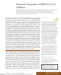 Cover page: Characterizing Long COVID in Children and Adolescents