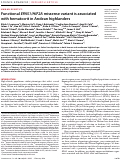 Cover page: Functional EPAS1/HIF2A missense variant is associated with hematocrit in Andean highlanders