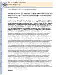 Cover page: Effect of Selenium and Vitamin E on Risk of Prostate Cancer and Other Cancers: The Selenium and Vitamin E Cancer Prevention Trial (SELECT)