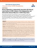 Cover page: Plasma Cathelicidin is Independently Associated with Reduced Lung Function in COPD: Analysis of the Subpopulations and Intermediate Outcome Measures in COPD Study Cohort.