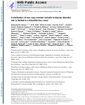 Cover page: Contribution of Rare Copy Number Variants to&nbsp;Bipolar Disorder Risk Is Limited to Schizoaffective Cases