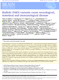 Cover page: Biallelic PI4KA variants cause neurological, intestinal and immunological disease