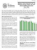 Cover page: Effects of "Don't Ask, Don't Tell" on Retention Among Lesbian, Gay, and Bisexual Military Personnel