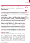 Cover page: Alcohol use and burden for 195 countries and territories, 1990–2016: a systematic analysis for the Global Burden of Disease Study 2016