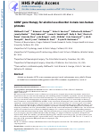 Cover page: GDNF gene therapy for alcohol use disorder in male non-human primates.