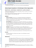 Cover page: Immunological signatures in frontotemporal lobar degeneration.