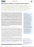 Cover page: High exposure of global tree diversity to human pressure