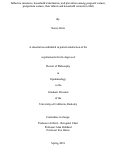 Cover page: Influenza incidence, household transmission, and prevention among pregnant women, postpartum women, their infants and household contacts in Mali