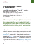 Cover page: Human Disease Variation in the Light of Population Genomics.