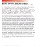 Cover page: Multiethnic Meta-Analysis Identifies RAI1 as a Possible Obstructive Sleep Apnea–related Quantitative Trait Locus in Men