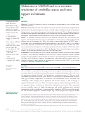 Cover page: Deletions in GRID2 lead to a recessive syndrome of cerebellar ataxia and tonic upgaze in humans