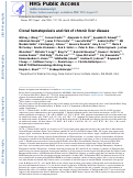 Cover page: Clonal haematopoiesis and risk of chronic liver disease.