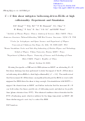 Cover page: E × B flow shear mitigates ballooning-driven edge-localized modes at high collisionality: experiment and simulation