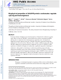 Cover page: Biophysical properties of AKAP95 protein condensates regulate splicing and tumorigenesis.